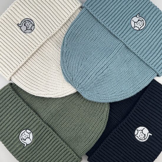 Ziemas cepure Kaķis gulošs, pagarinātā