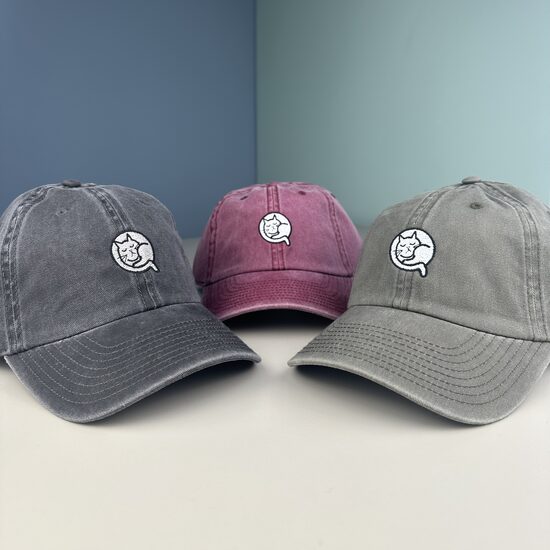 Cepure ar nagu Kaķis (washed)