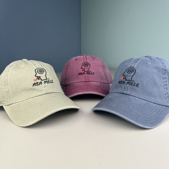 Cepure ar nagu Asa Mēle (washed)