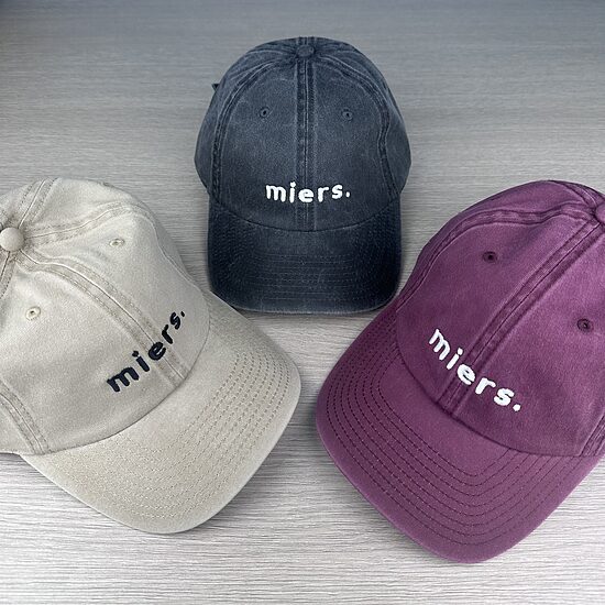 Peace Embroidered Washed Cotton Cap
